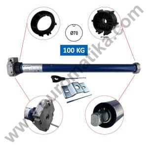 Tubularni motor za tende sa ručnim upravljanjem