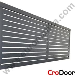 Gotova ALUMINIJSKA dvorišna vrata CroDoor